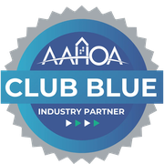 AAHOA Club Blue Industry Partner badge